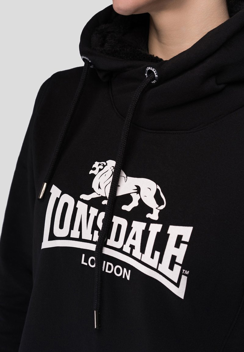 Sweat à capuche Lonsdale pour femme CLOUD