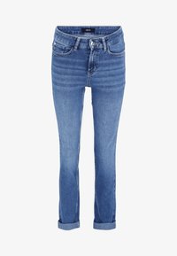 Kijelölve, blue used denim