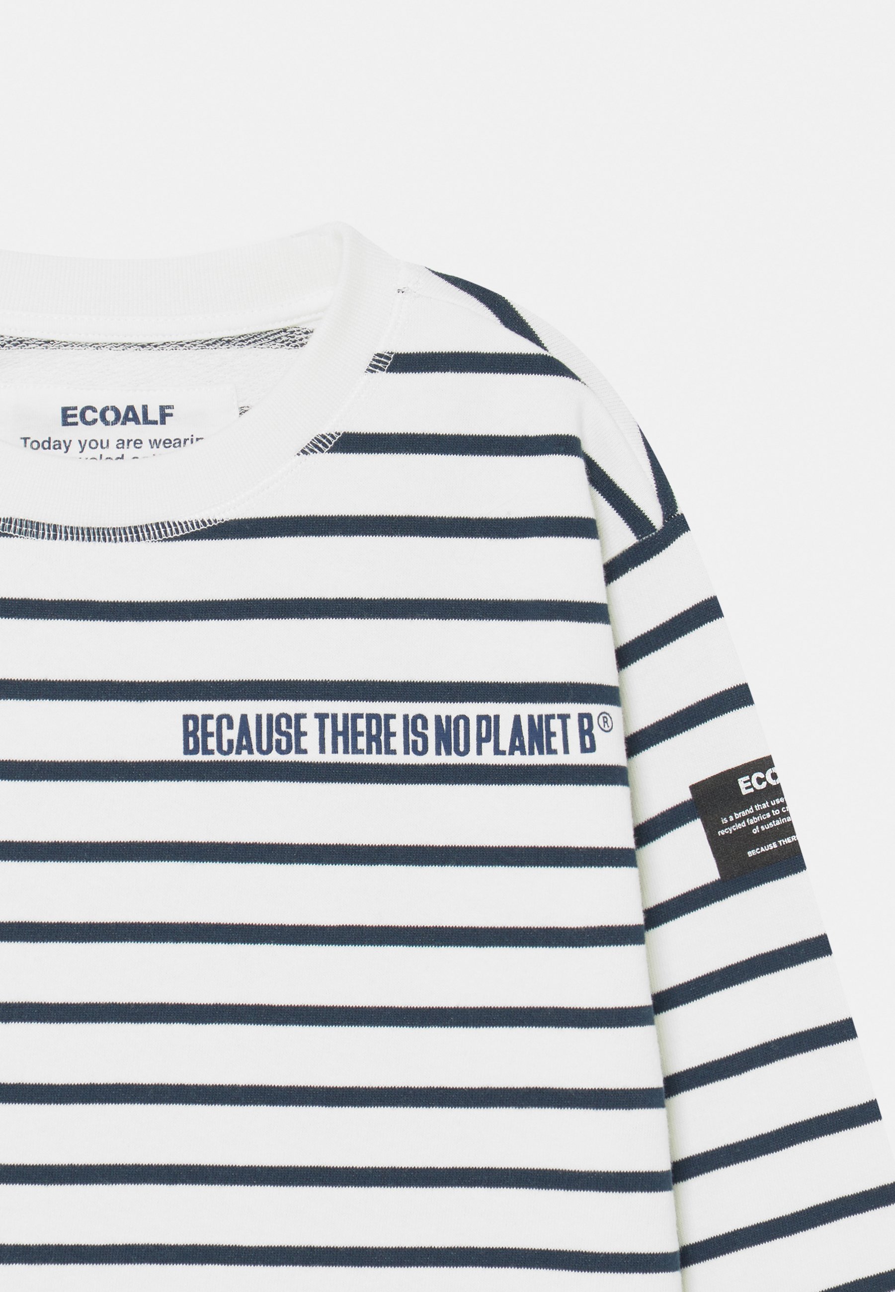 Ecoalf LARIMARALF GIRLS - Sudadera - off white/azul - Zalando.es