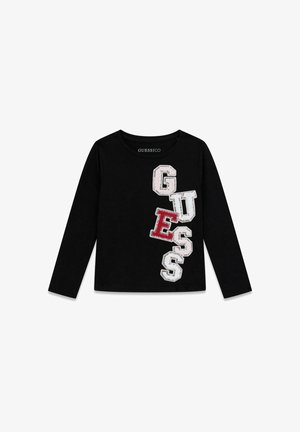 Guess, T-SHIRT BAMBINA GUESS K6YI12K3677 - Maglietta a manica lunga - nero