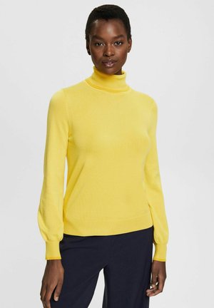 ROLLNECK - Jumper - dusty yellow