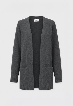 VILA, VILOLO OPEN - Gilet - dark grey melange