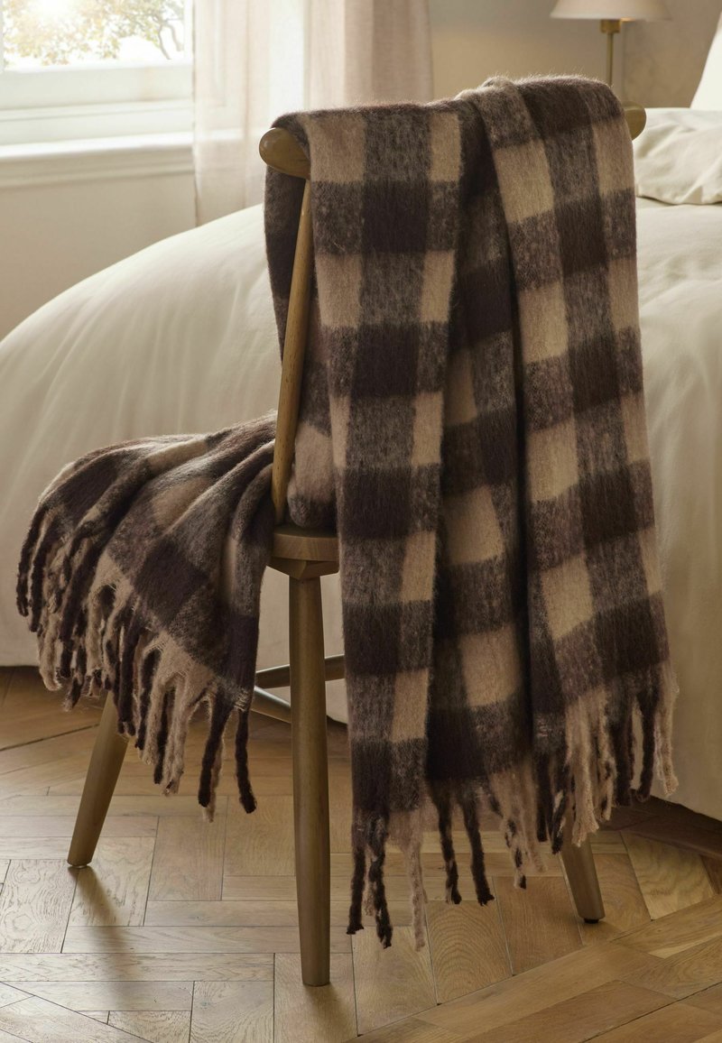 Next GINGHAM - Tagesdecke - brown/braun