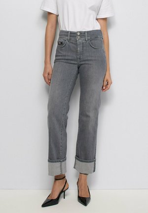 Salsa Jeans, SALSA JEANS JEANS SECRET PUSH IN STRAIGHT - Vaqueros rectos - gris