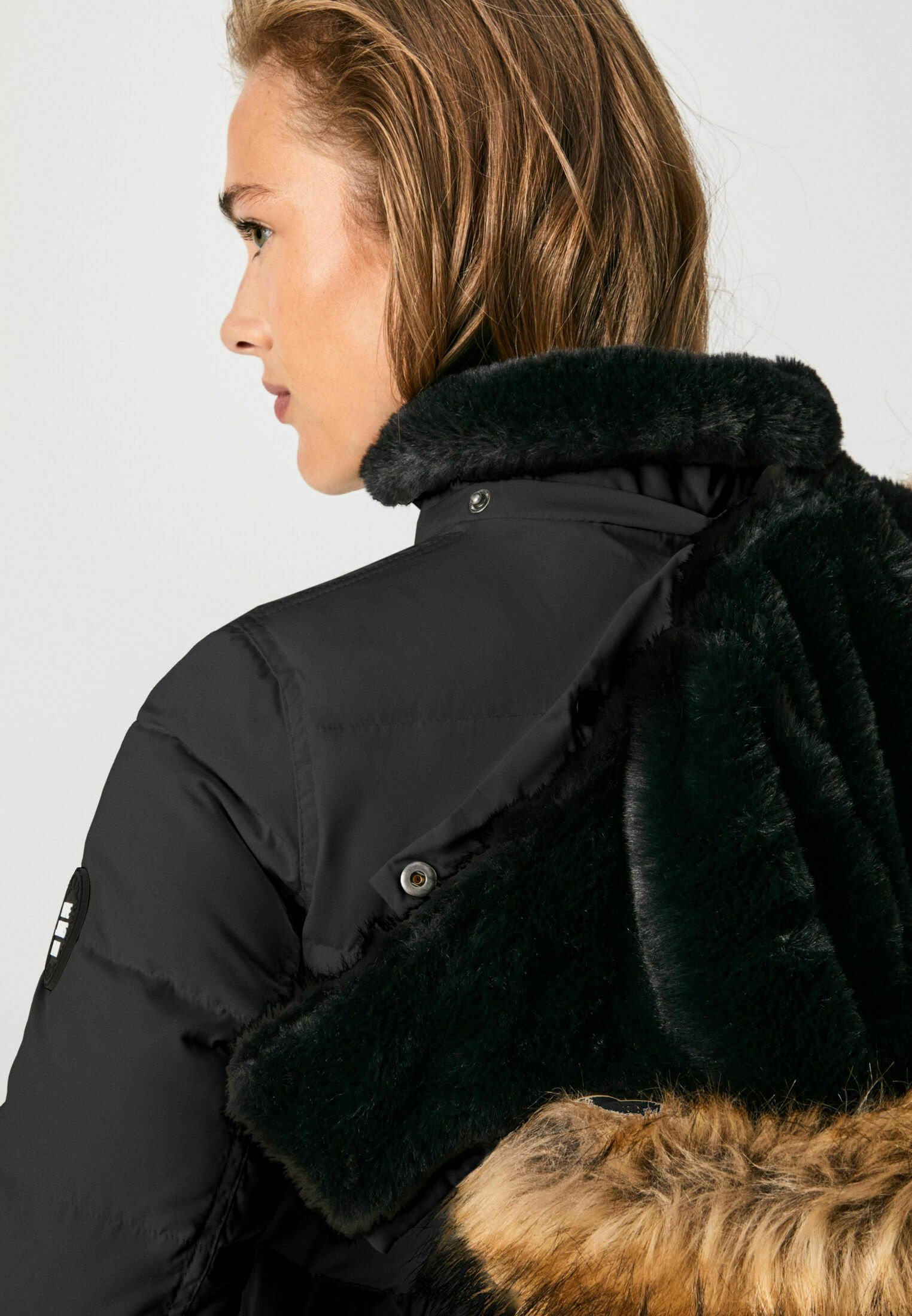 Pepe Jeans BERTA - Abrigo de plumas - black/negro - Zalando.es