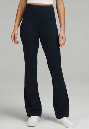 lululemon GROOVE SUPER-HIGH-RISE FLARED NULU - Tights - true navy
