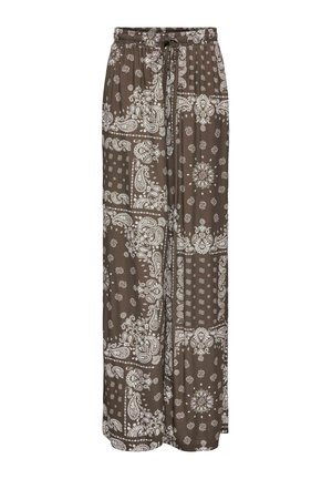 ONLY, ONLKAVI Wide Leg Fit - Bukser - chocolate martini