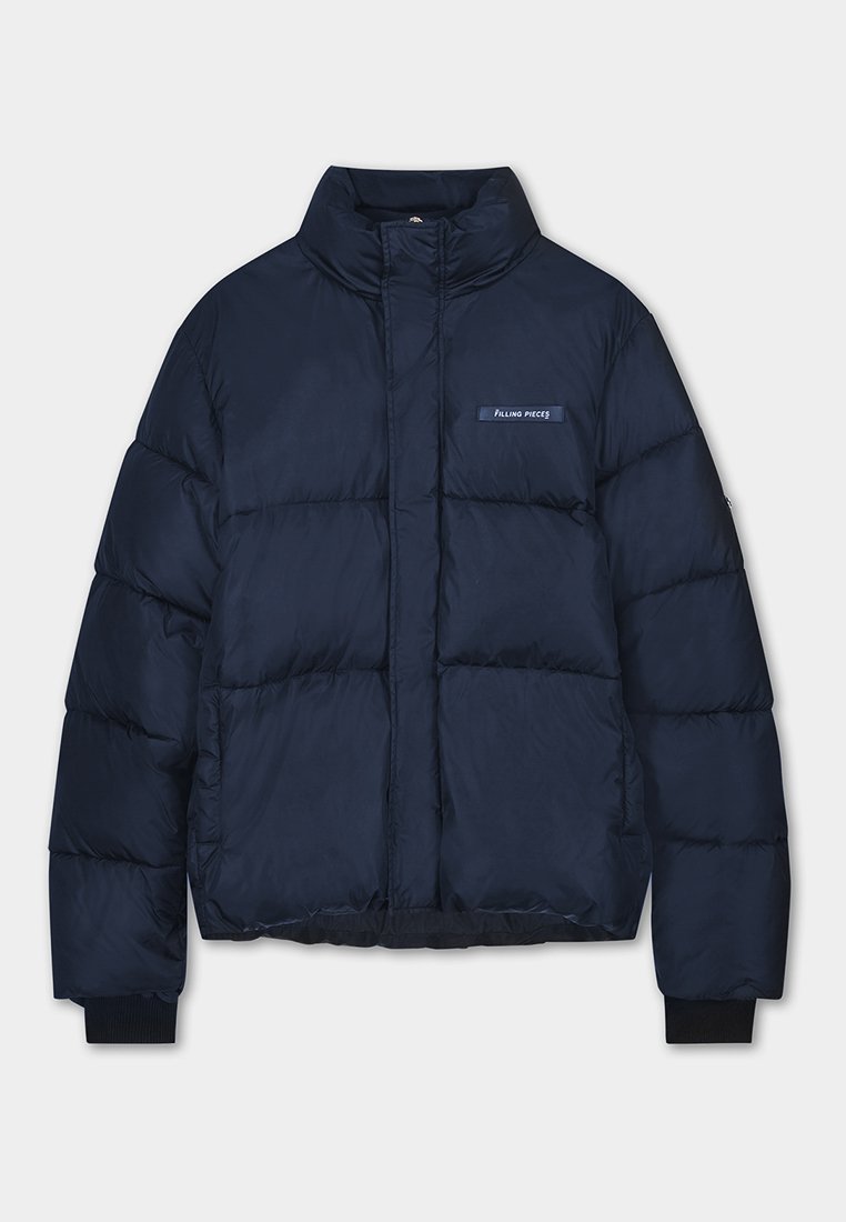 Filling Pieces Winterjas blauw Filling Pieces Winterjas blauw