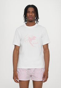 Fiorucci CUPID PRINT REGULAR FIT UNISEX - Print T-shirt - white