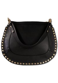 DrachenLeder Umhängetasche - schwarz