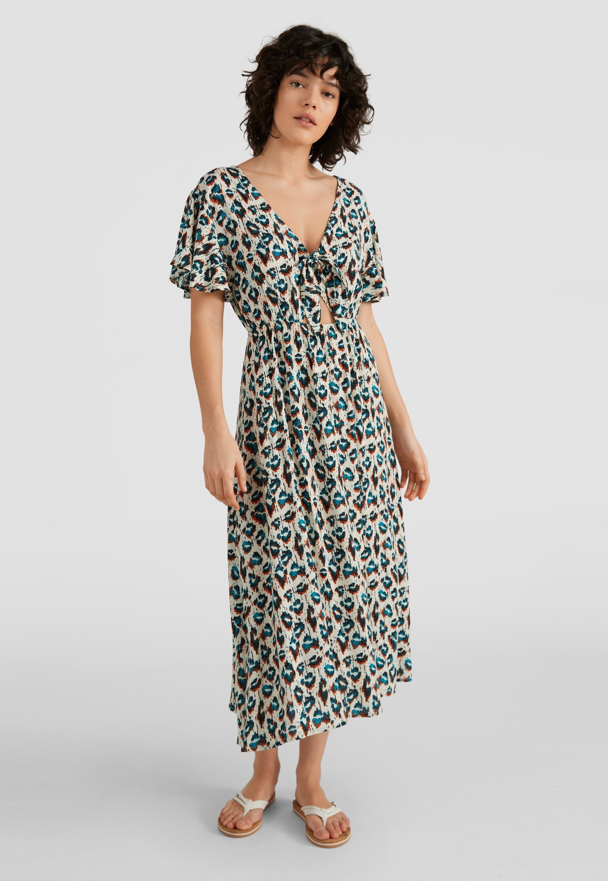 O'Neill O'NEILL INDIAN - Jurk - abstract animal/lichtblauw - Zalando.nl
