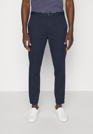 FLAT FRONT - Pantaloni - aviator navy