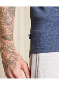 Superdry & Co VINTAGE LOGO  - T-shirts basic - deep blue heather
