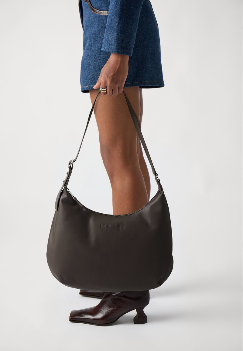 Samsøe Samsøe FREJA BAG - Ručna torba - dark brown