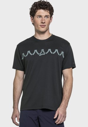 STYLE ELMORI  - Sport T-Shirt - schwarz