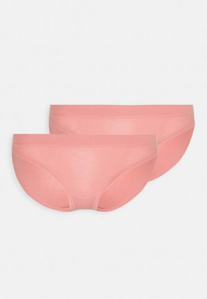 BRIEFS 2 PACK - Slip - coral