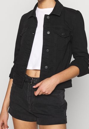 Denim jacket - black denim