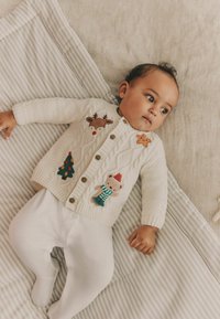 Next REGULAR FIT   - Kardiganas - white chrismas