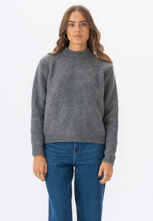 Striktrøje - grey