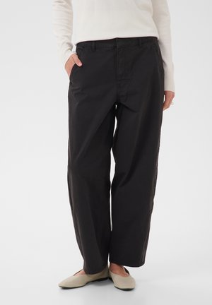 Kaffe, KAMETTE BARREL - Pantalon classique - meteorite