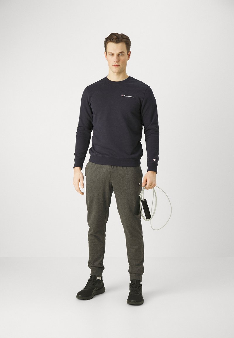 Champion ICONS CREWNECK SMALL LOGO Sweatshirt navy/dark blue