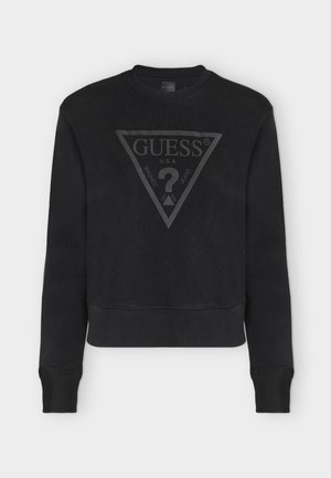 Guess, BASIC TRIANGLE - Sweatshirt - jet black