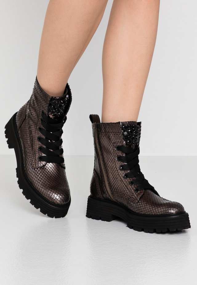 POWER - Plateaustiefelette - smoke/black