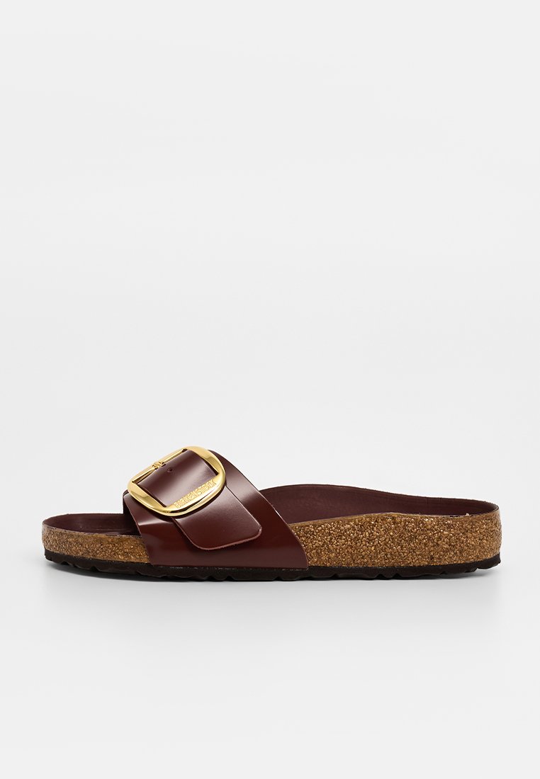 Birkenstock Pantolette flach braun