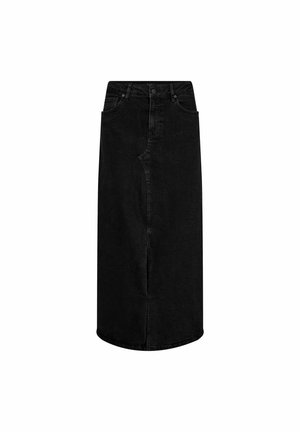 ZOE WASH FADED  - A-lõikeline seelik - black