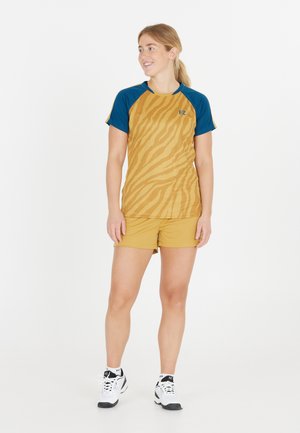 Printtipaita - mustard gold