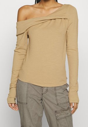 T-shirt à manches longues - beige