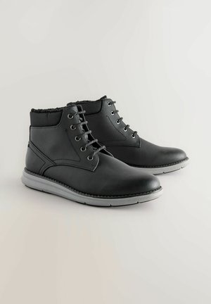Next, REGULAR FIT - Schnürstiefelette - black