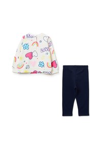 OVS FRENCH TERRY SET  - Sweater - blue white