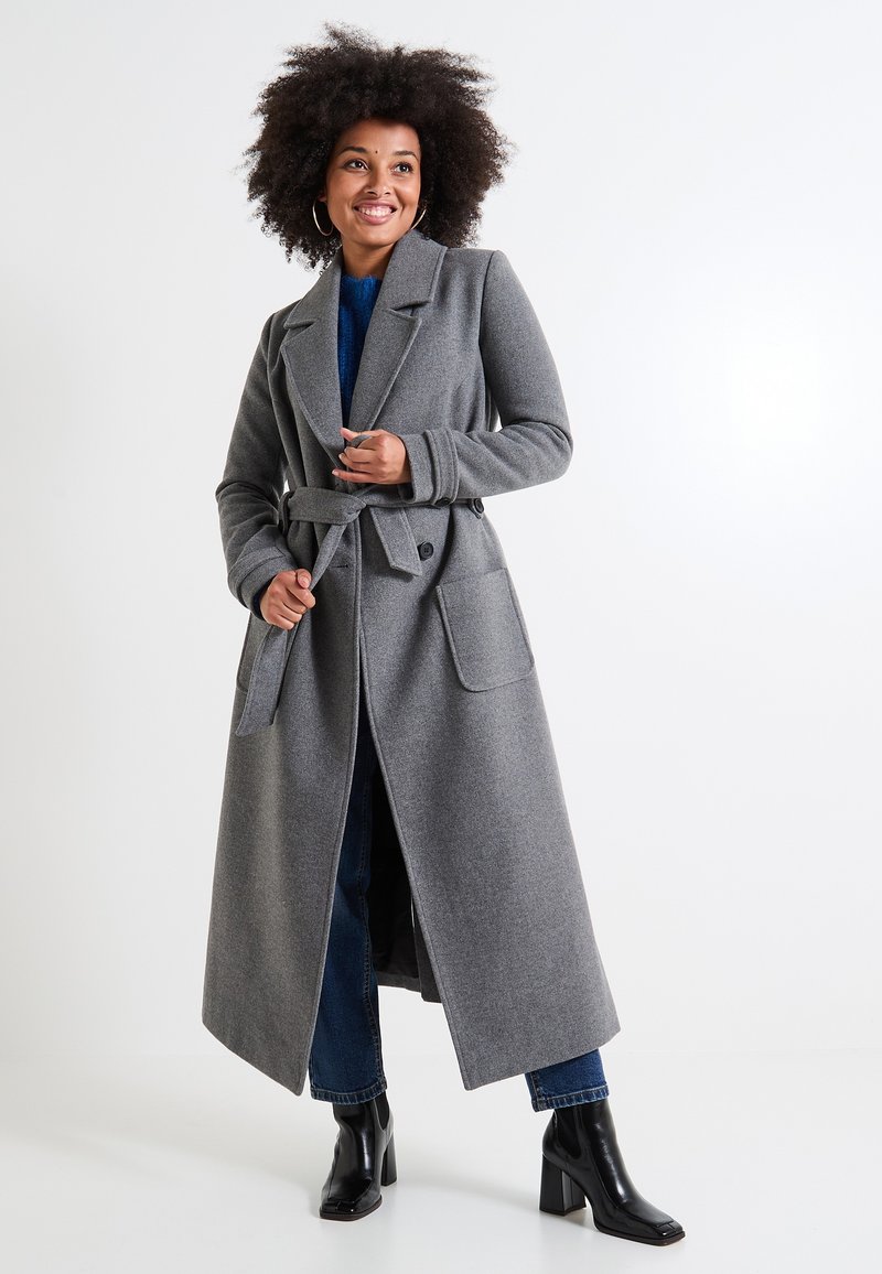 Grain de Malice Trench gris chine/gris chiné