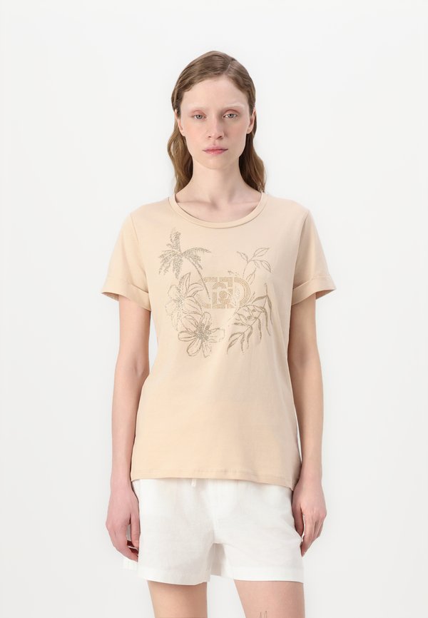 MODA  - Print T-shirt - beige