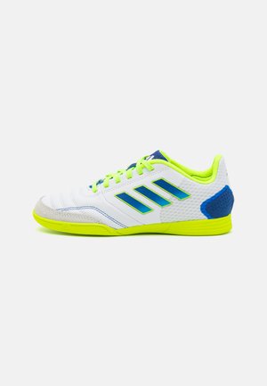 adidas Performance SALA COMPETITION INDOOR - Botines de fútbol sala - footwear white/team royal blue/lucid lemon