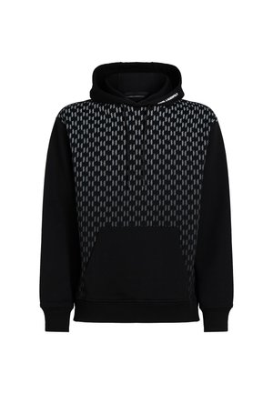 KARL LAGERFELD MONOGRAM DEGRADÉ - Hoodie - black