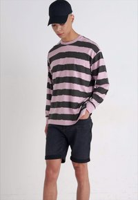 Jack & Jones JJIRICK JJORIGINAL - Shorts di jeans - black denim