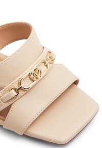 ALDO PILLOW WALK ALCACER - Pantofle na podpatku - other beige