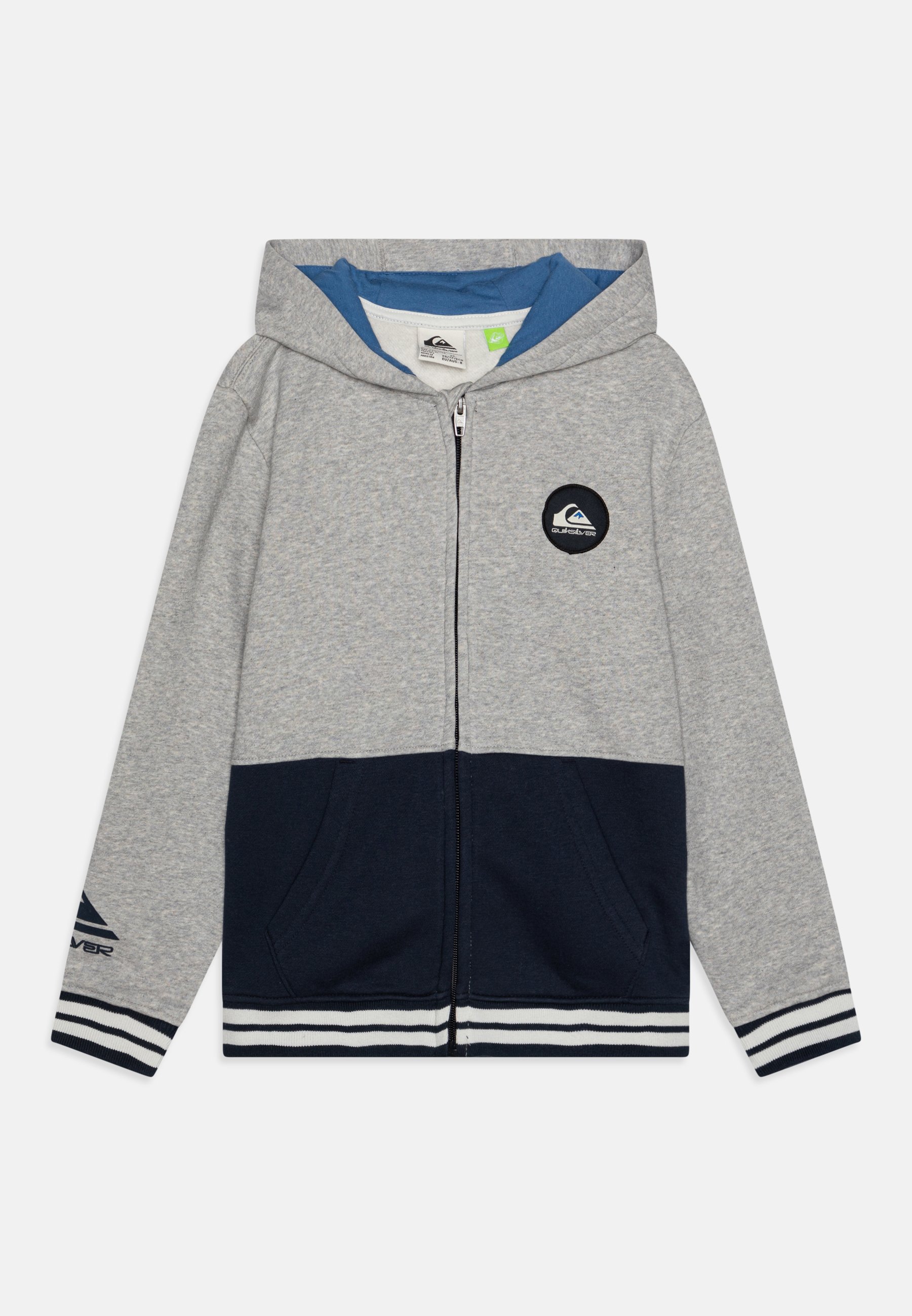 Quiksilver KNOWLEDGE AREA YOUTH Zip-up sweatshirt grey