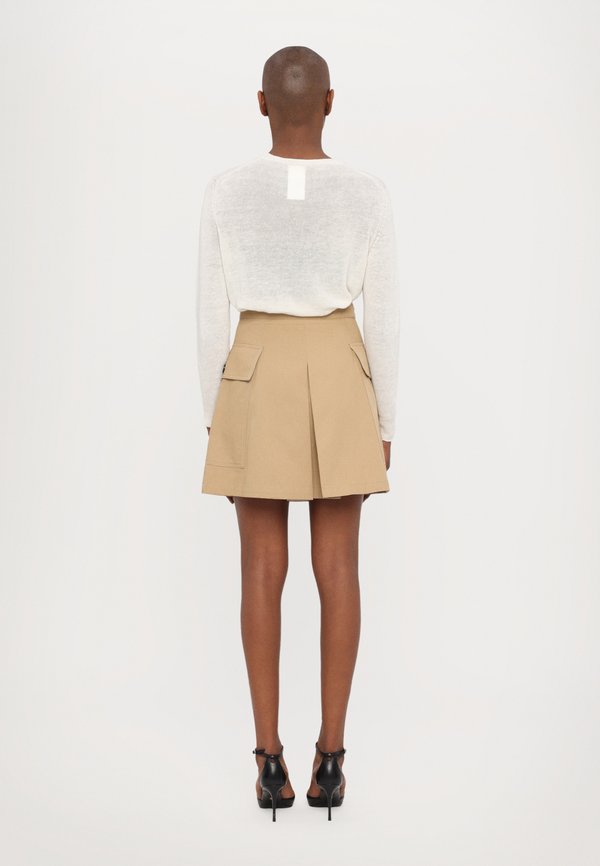 ZEBIO - Mini skirt - beige2
