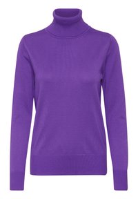 Saint Tropez Stickad tröja - purple