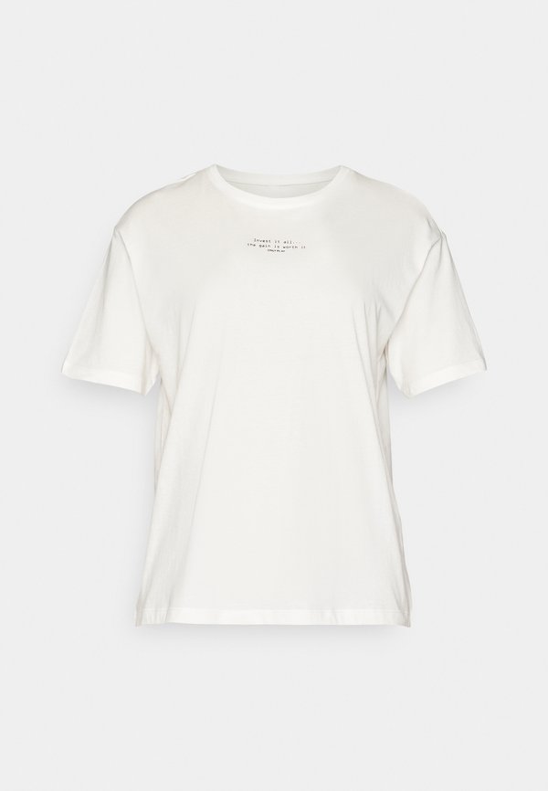 ONPSTAGE LIFE ON LOOSE TEE - Print T-shirt - cloud dancer3