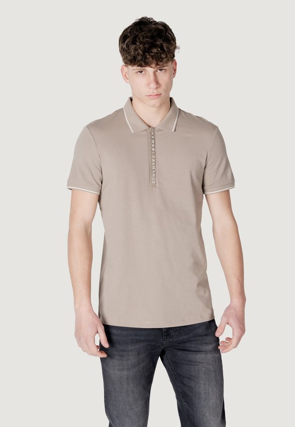 Polo shirt - dark beige