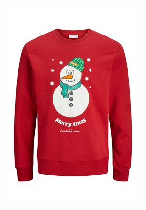 JJXMAS JOLLY - Sweater - jjxmas jolly christmas red