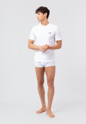 Fila, T-SHIRT 4 PACK - Caraco - white
