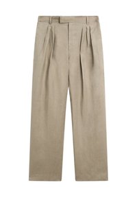 TRIPLE DARTED - Broek - sand