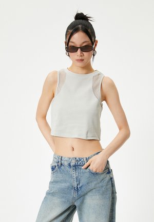 Koton DETAIL TANK - Top - anthracite