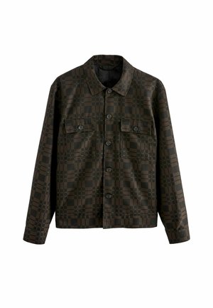 PATTERNED  - REGULAR FIT - Välikausitakki - brown