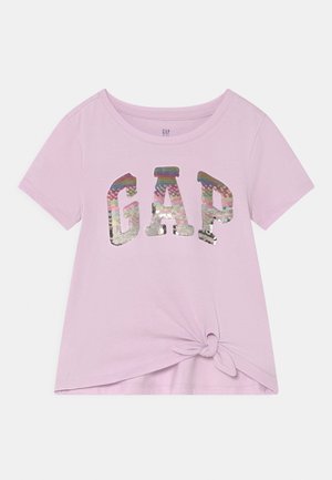TIE LOGO GIRL - T-Shirt print - pale lilac